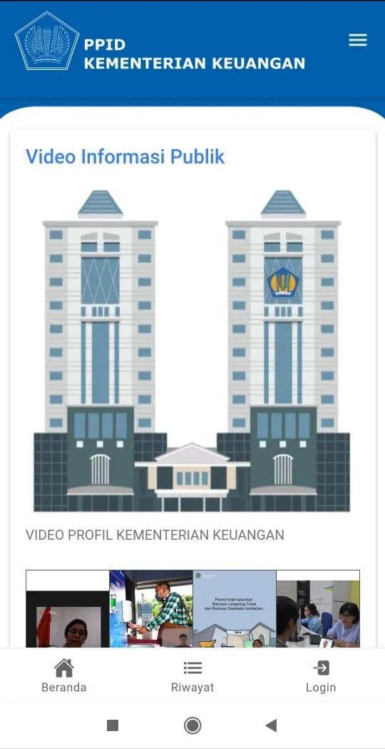 PPID Kementerian Keuangan | Indus Appstore | Screenshot