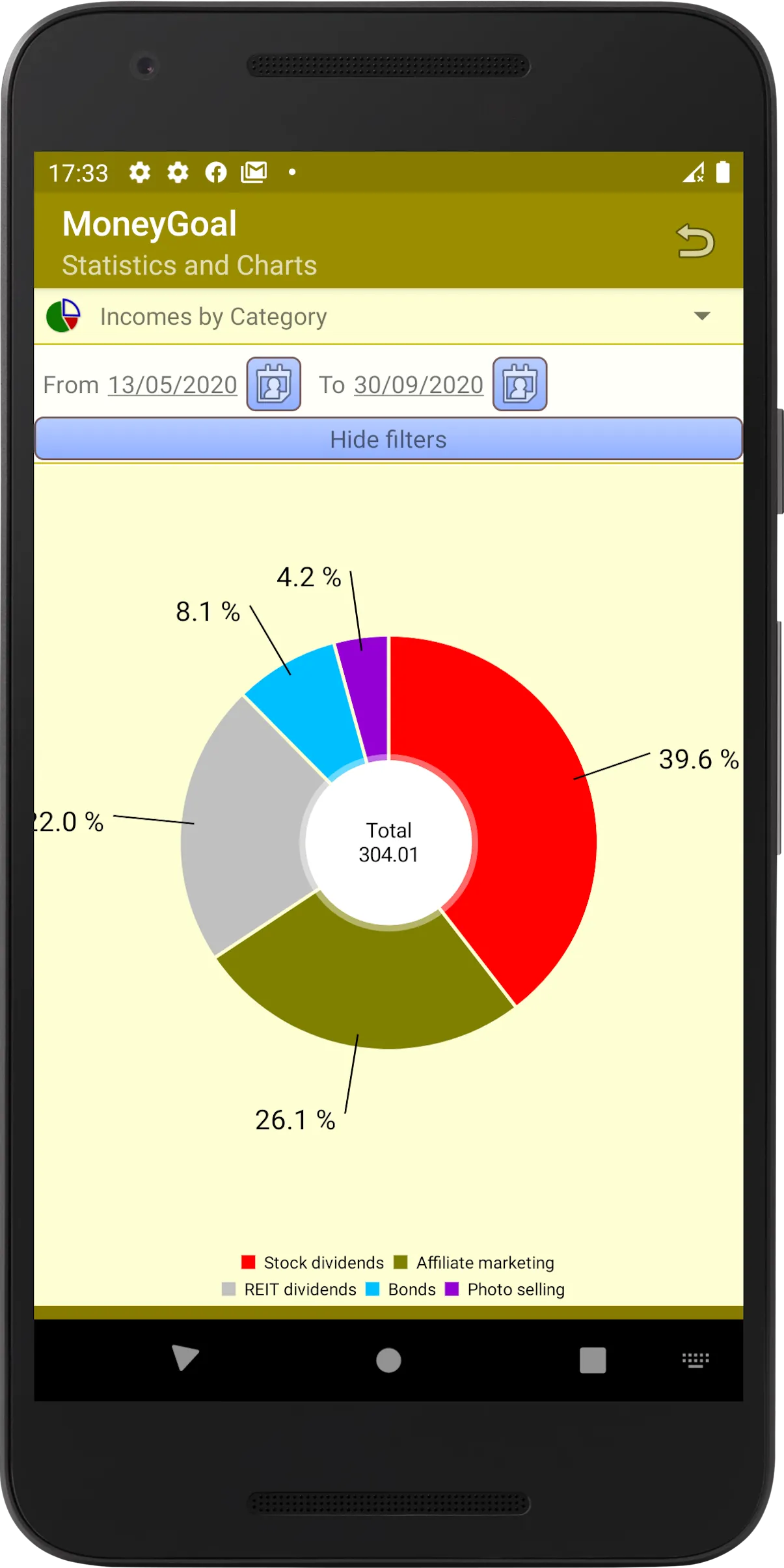 Money Goal Manager | Indus Appstore | Screenshot