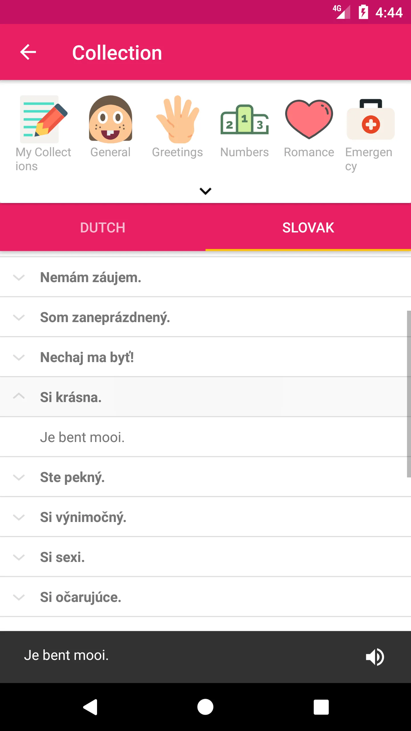 Dutch Slovak Dictionary | Indus Appstore | Screenshot