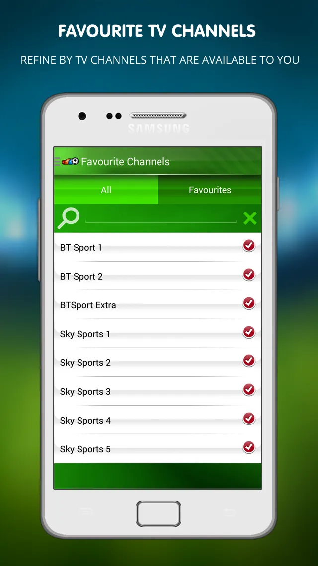 Live Football on TV | Indus Appstore | Screenshot