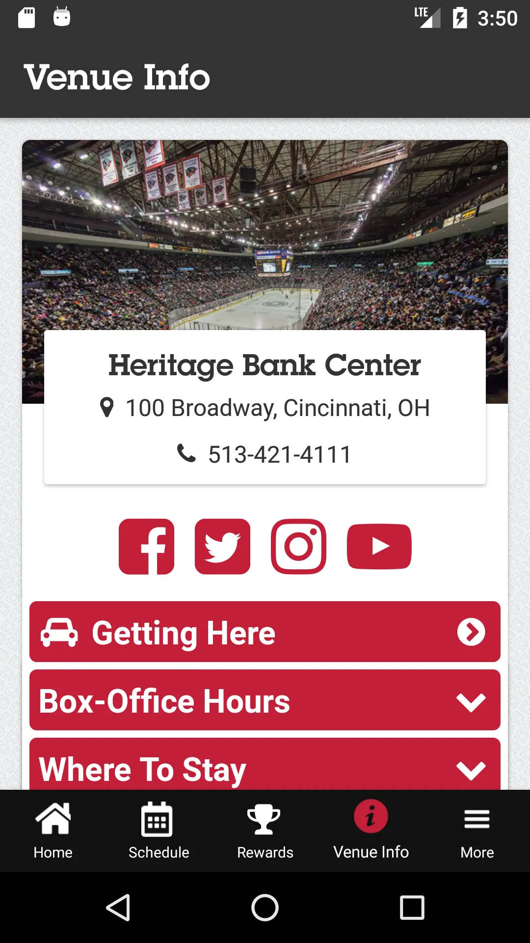 Cincinnati Cyclones | Indus Appstore | Screenshot