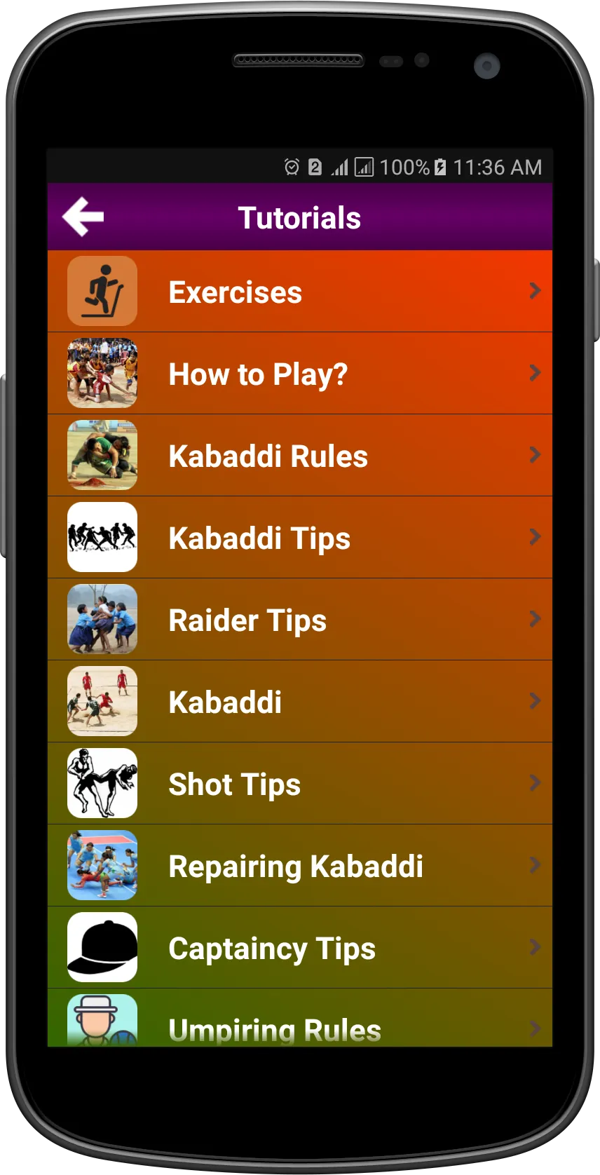 Kabaddi Training | Indus Appstore | Screenshot