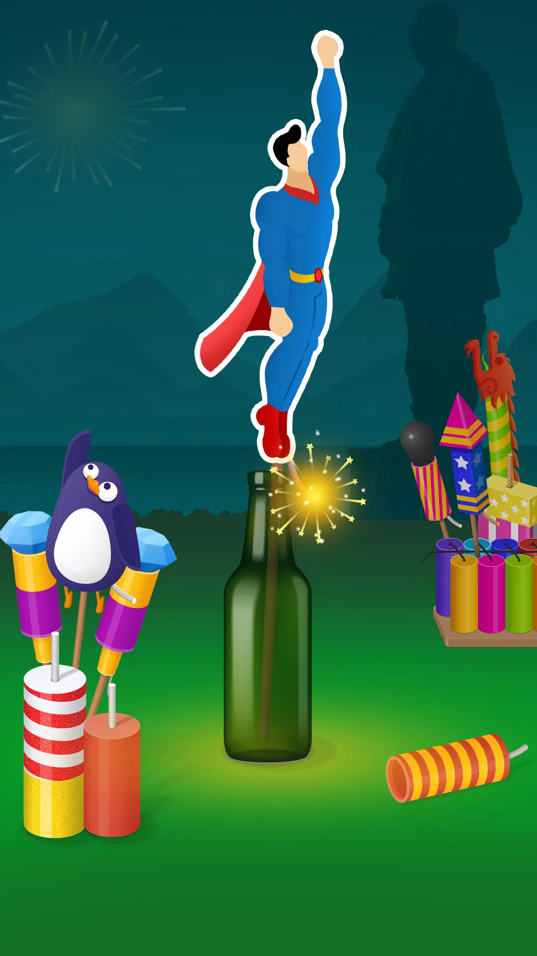 Diwali Crackers Simulator Game | Indus Appstore | Screenshot