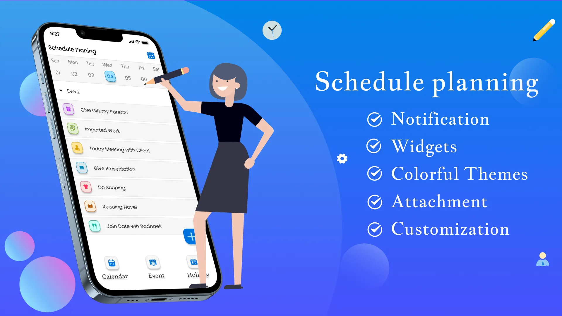 Calendar - Schedule Planner | Indus Appstore | Screenshot