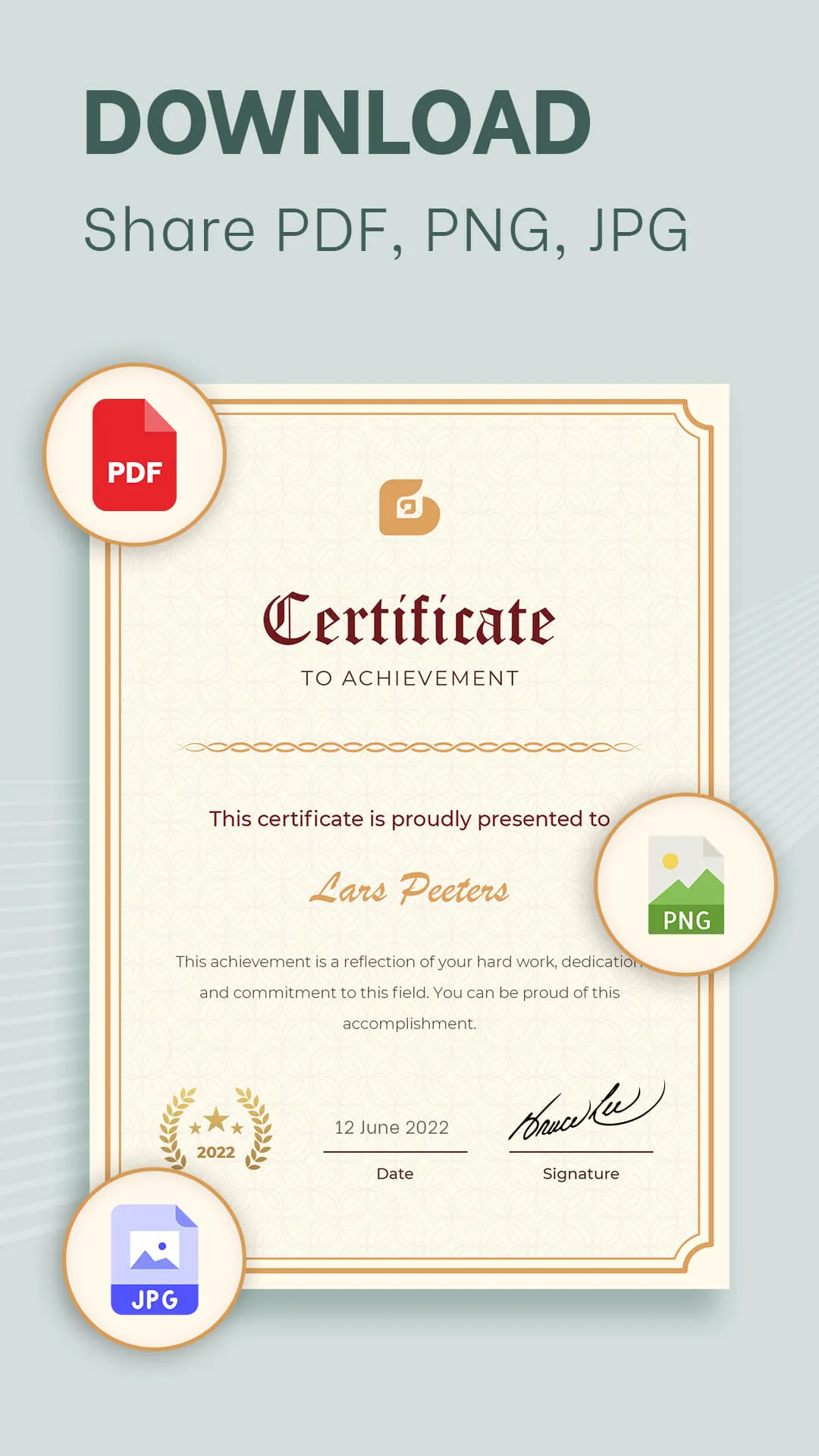 Certificate Templates & Maker | Indus Appstore | Screenshot