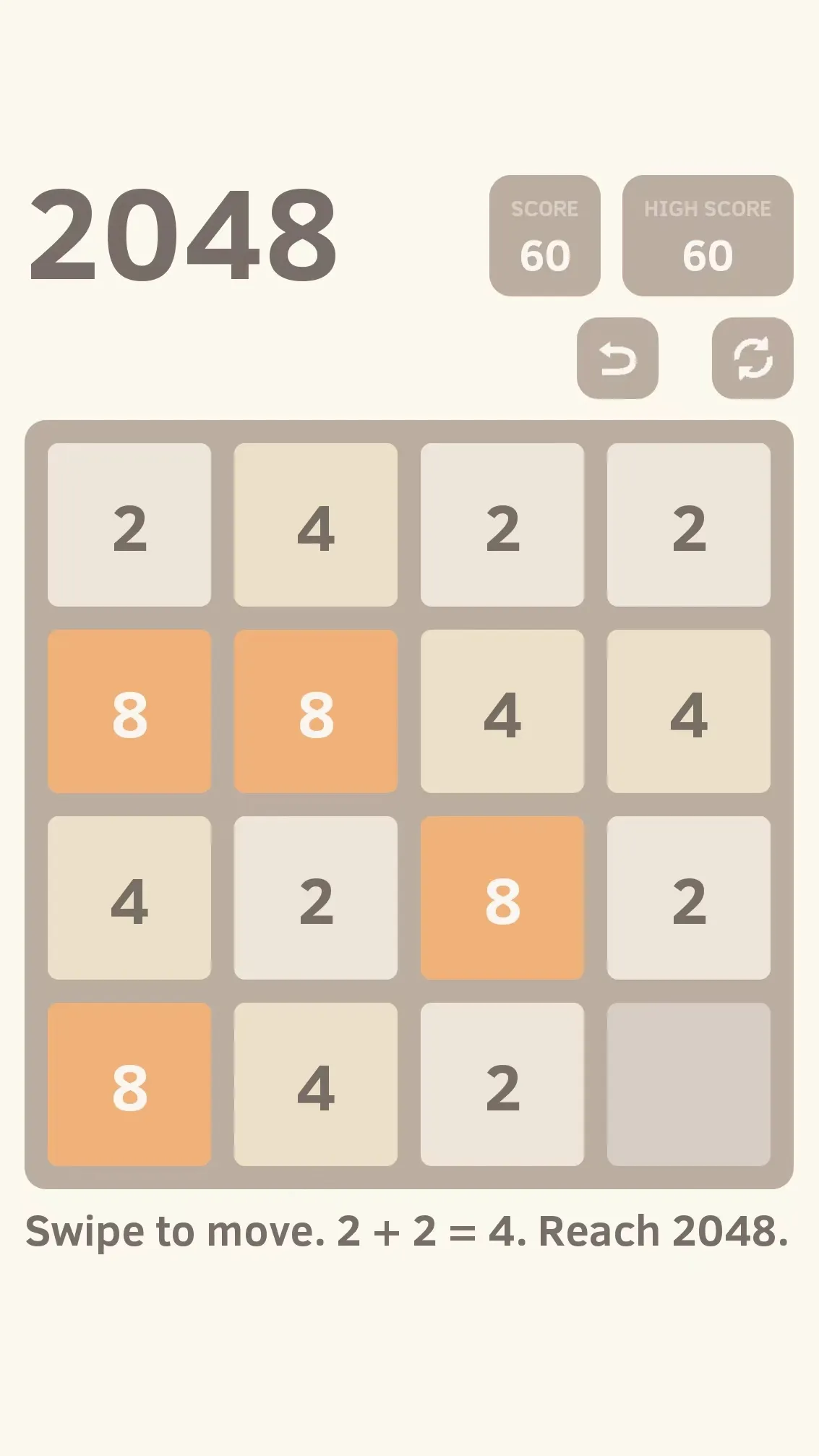 2048 | Indus Appstore | Screenshot