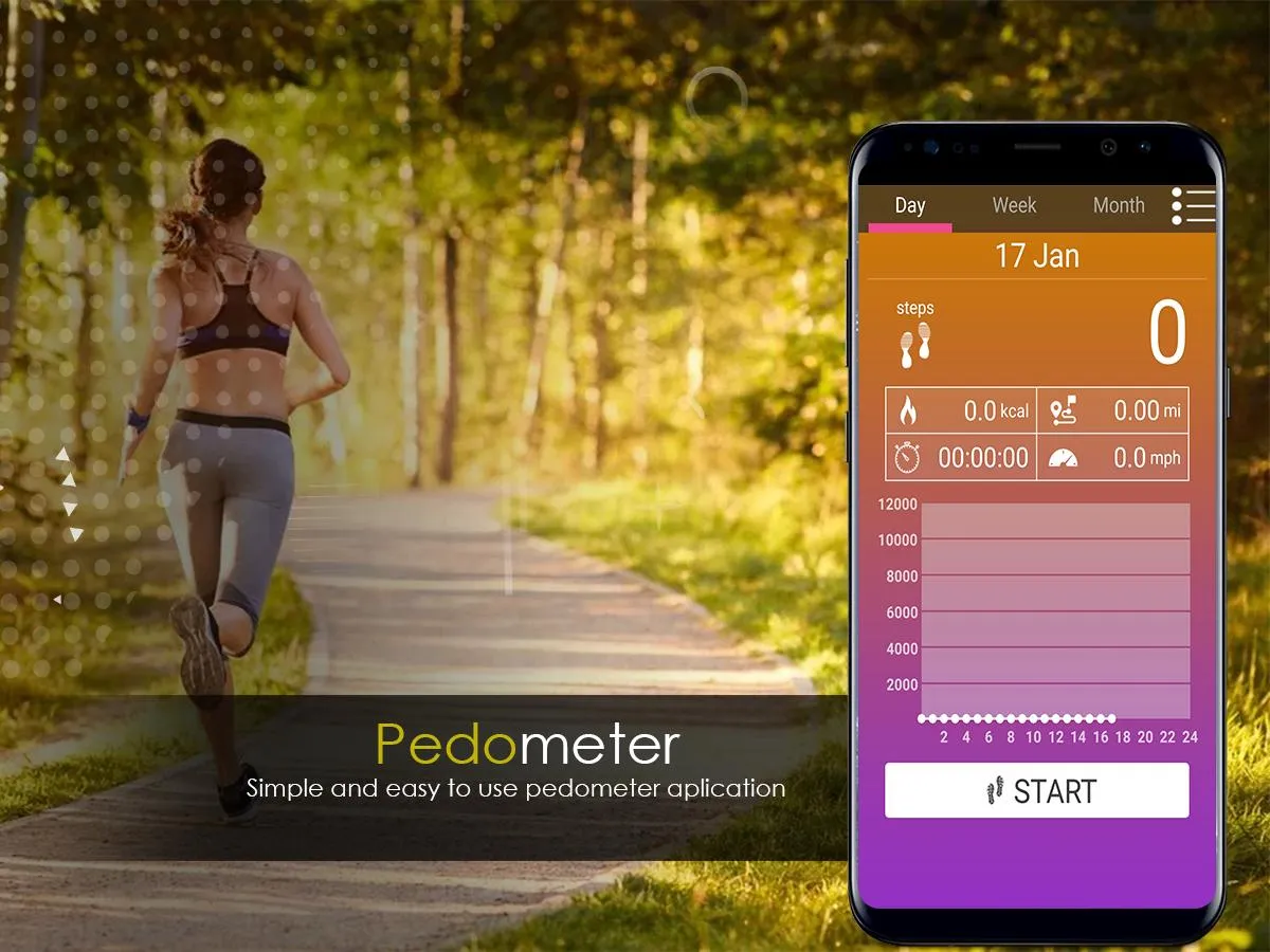 Pedometer - Step Counter | Indus Appstore | Screenshot