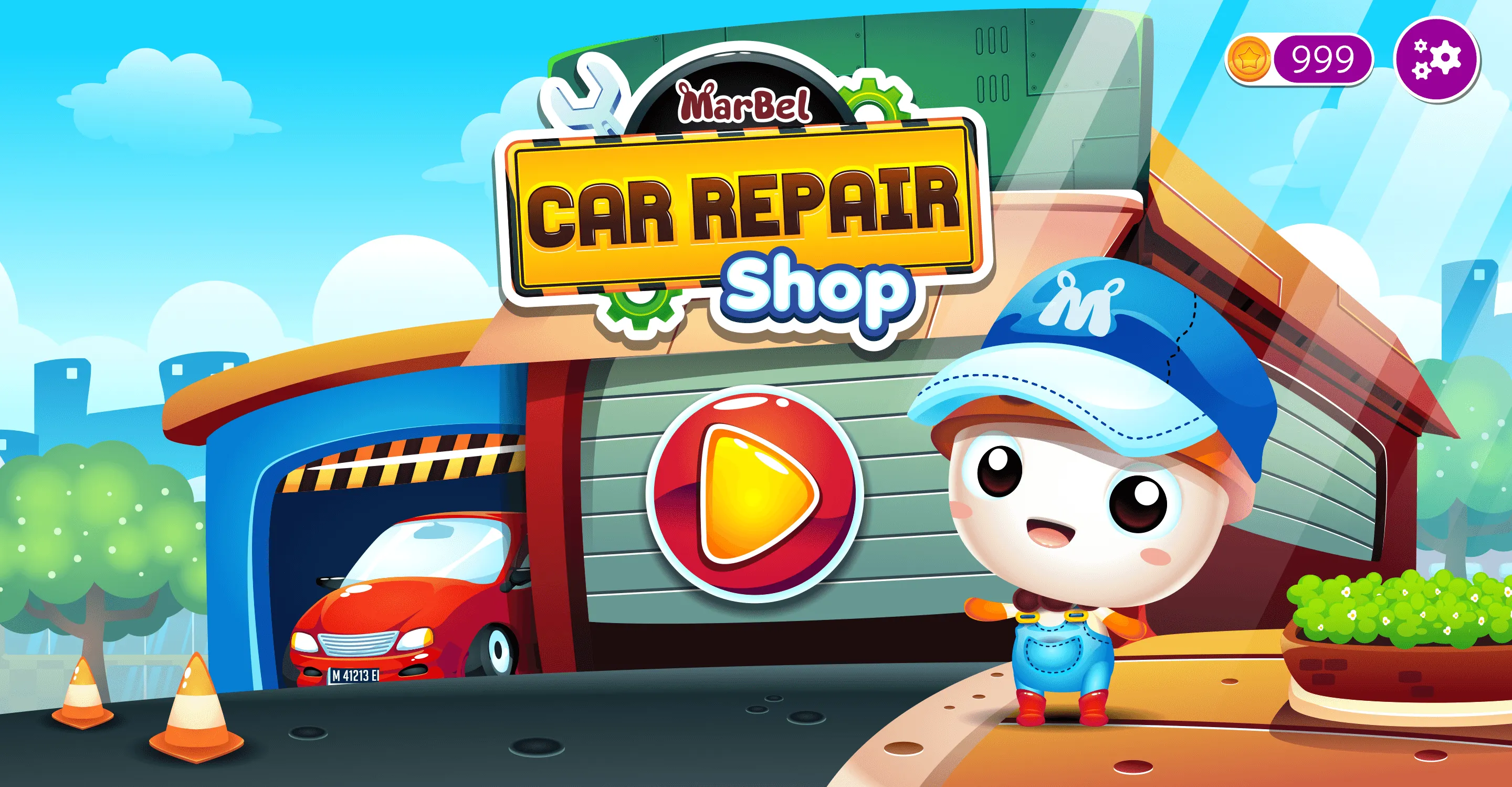 Marbel Auto Repair Shop Kids | Indus Appstore | Screenshot