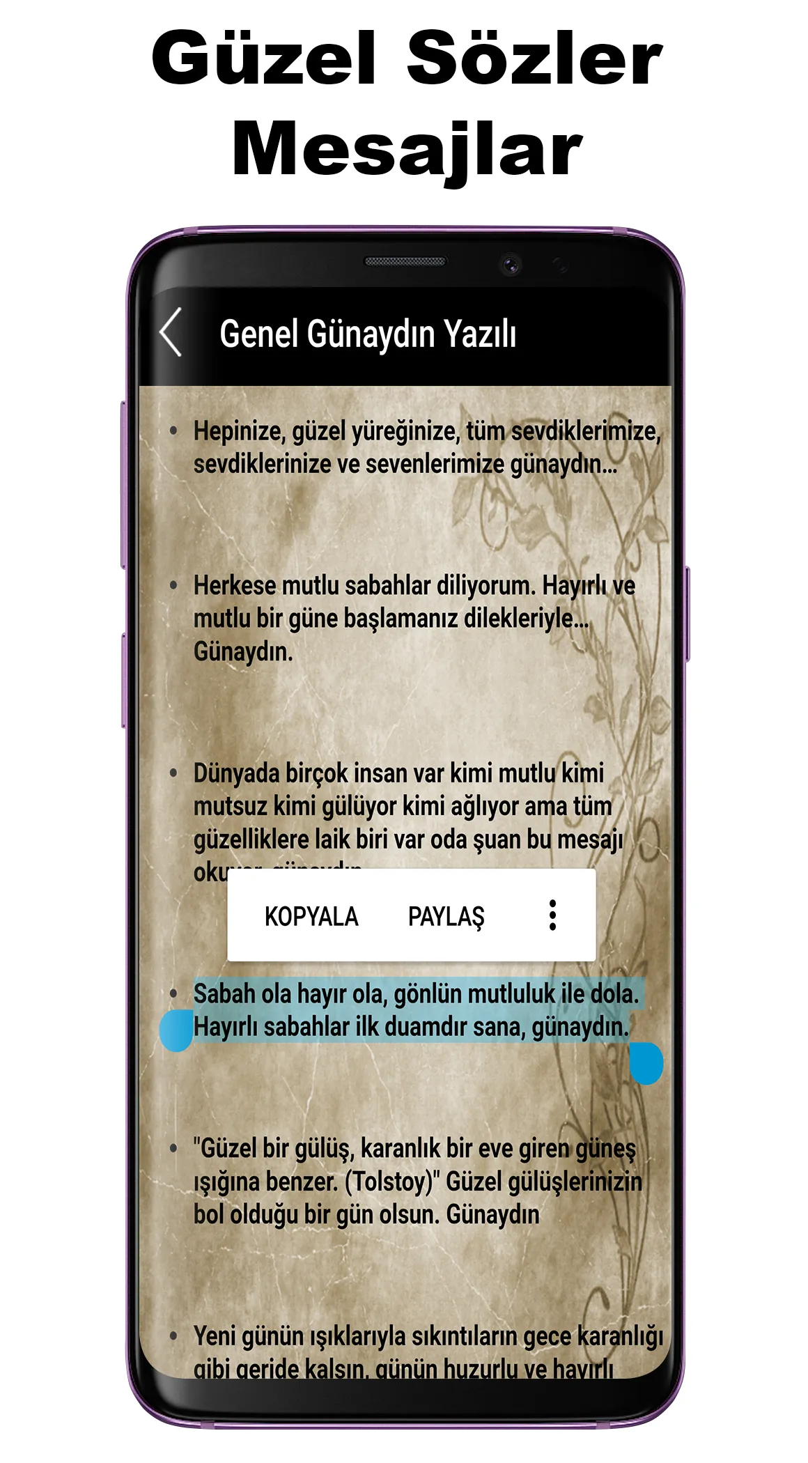 Resimli Mesajlar Güzel Sözler | Indus Appstore | Screenshot