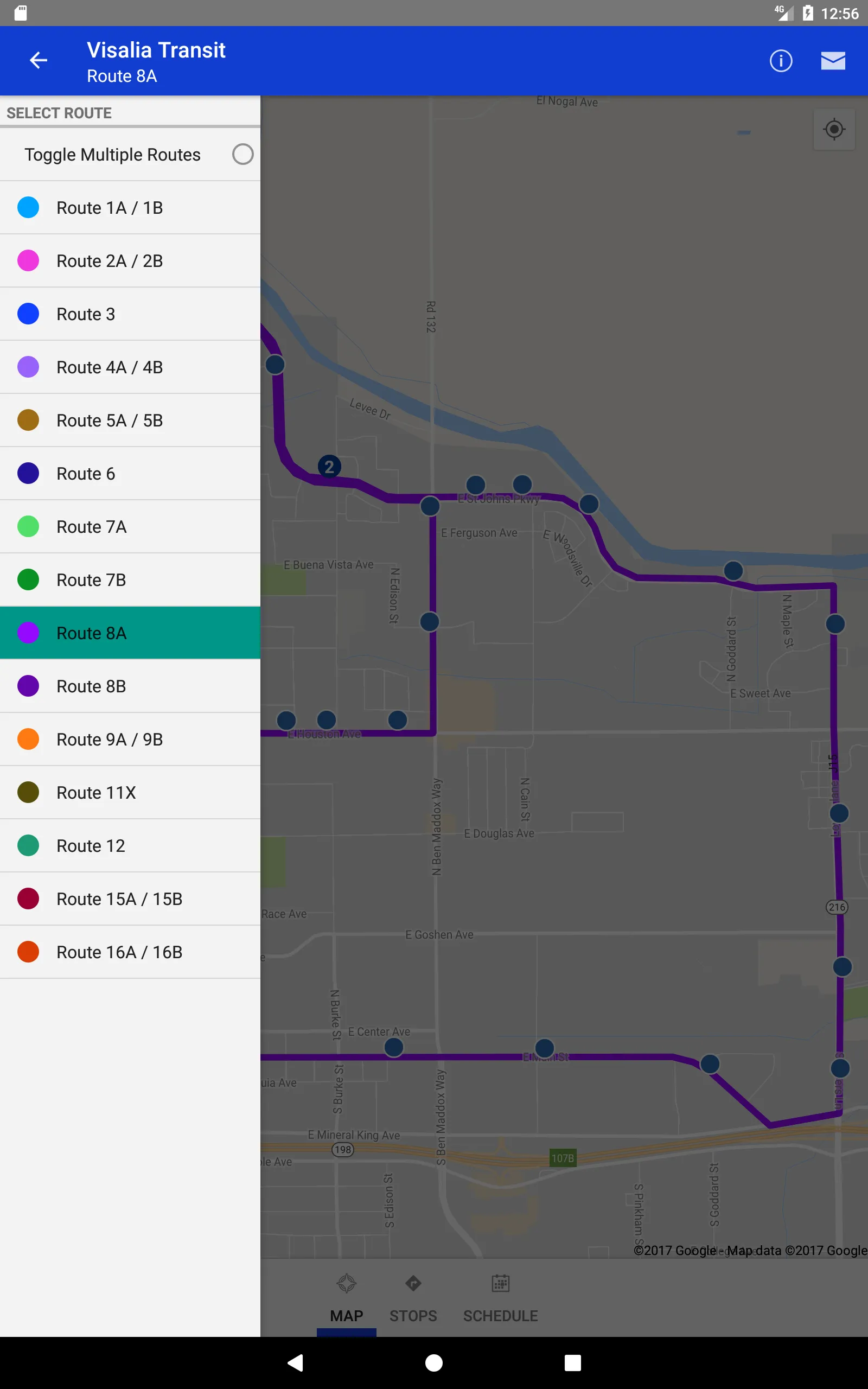 Visalia Transit | Indus Appstore | Screenshot