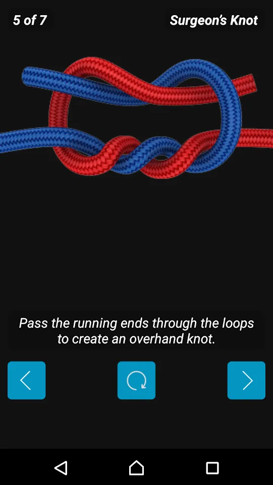 How to Tie Knots - 3D Animated | Indus Appstore | Screenshot