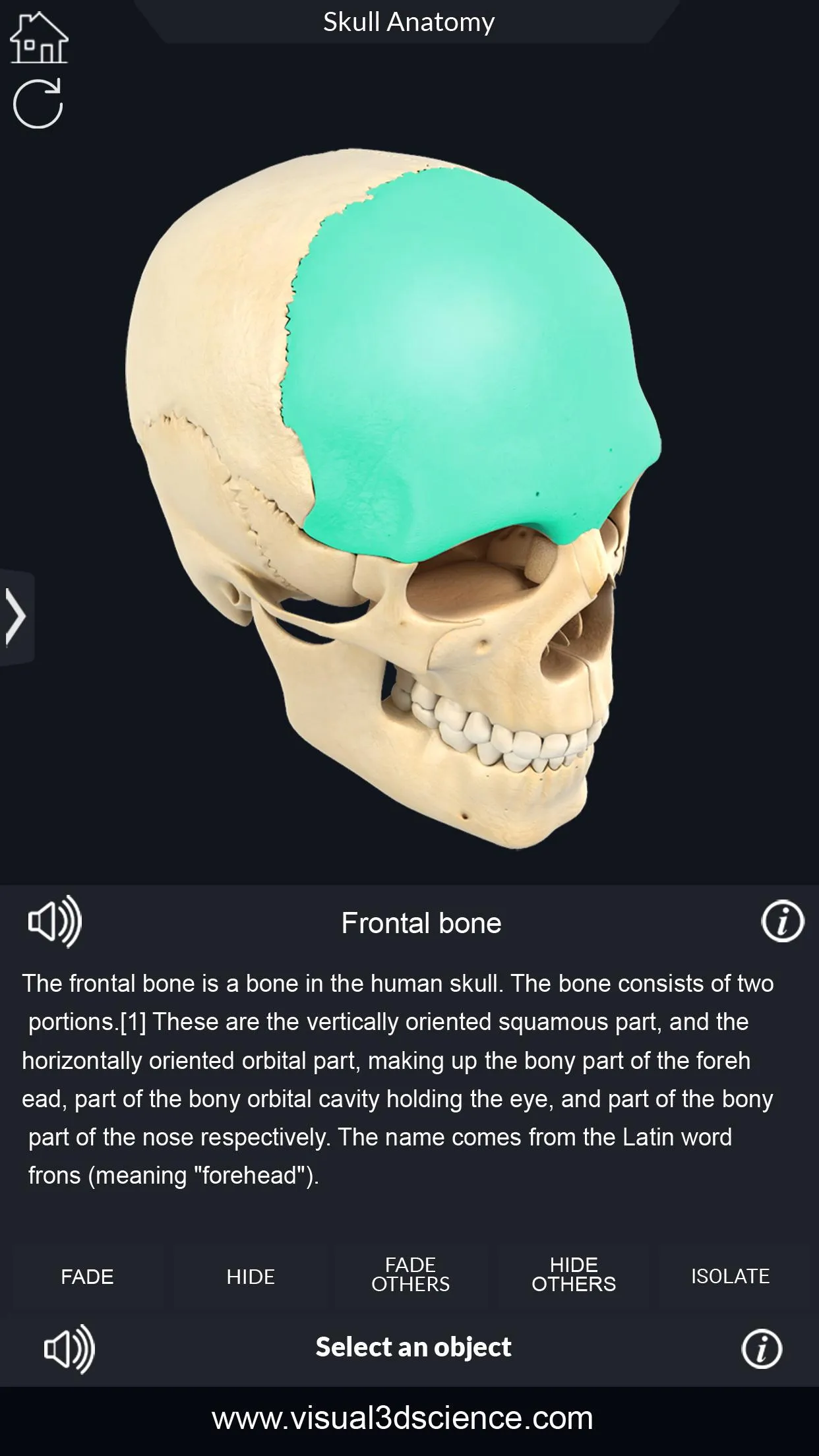 Skull Anatomy Pro. | Indus Appstore | Screenshot