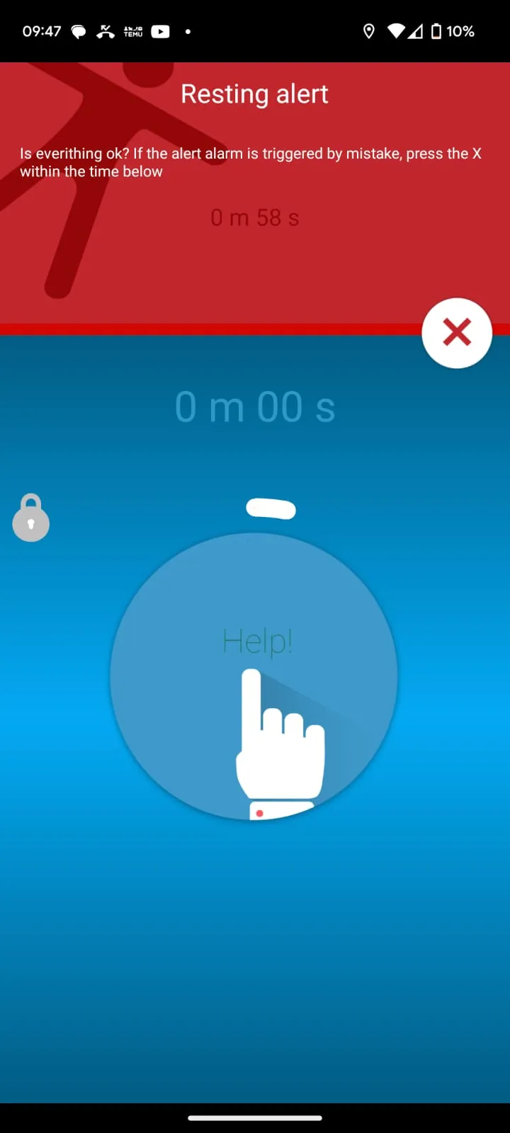 aGesic - GPS Man-Down Alarm | Indus Appstore | Screenshot