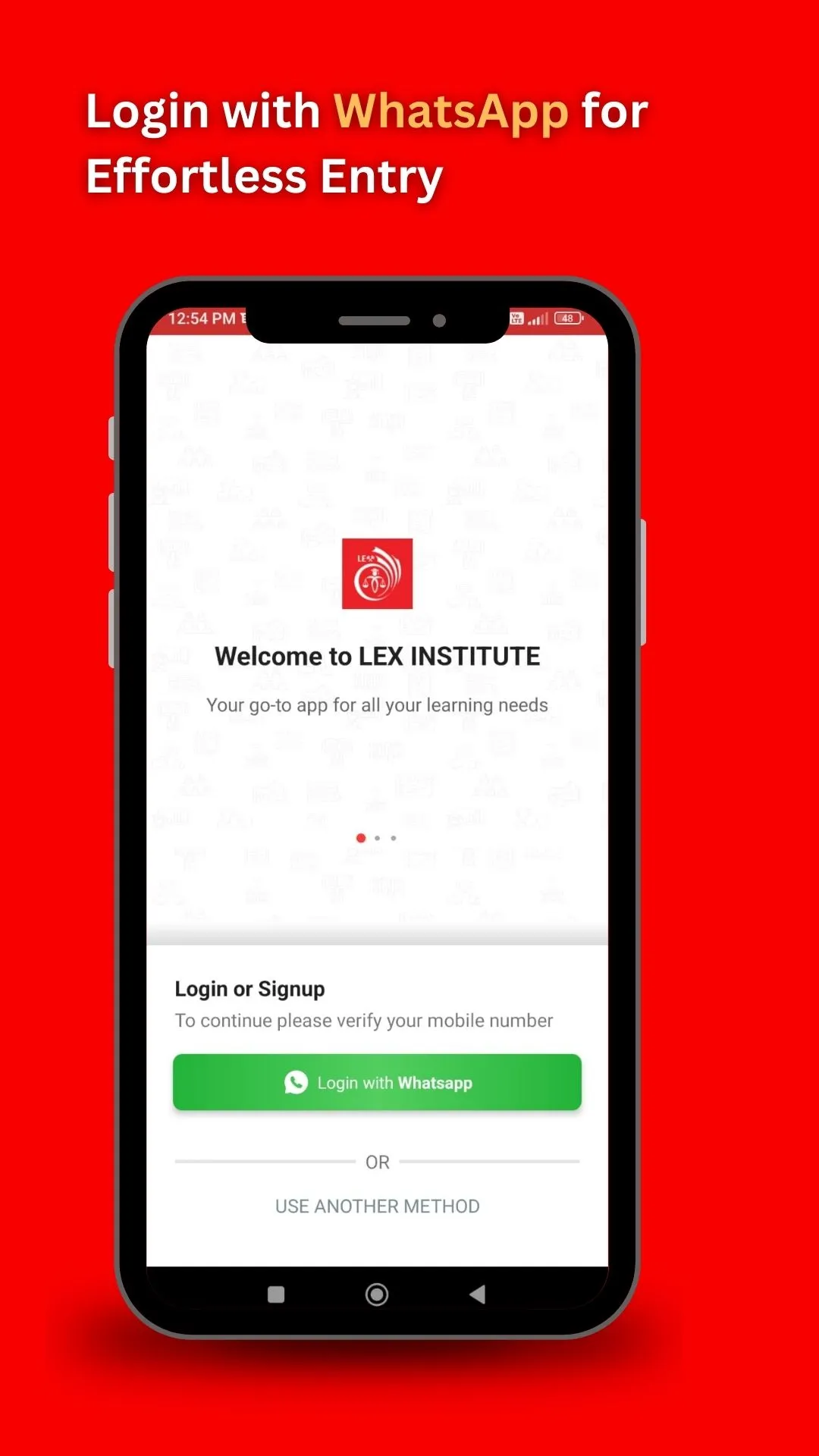 LEX INSTITUTE | Indus Appstore | Screenshot