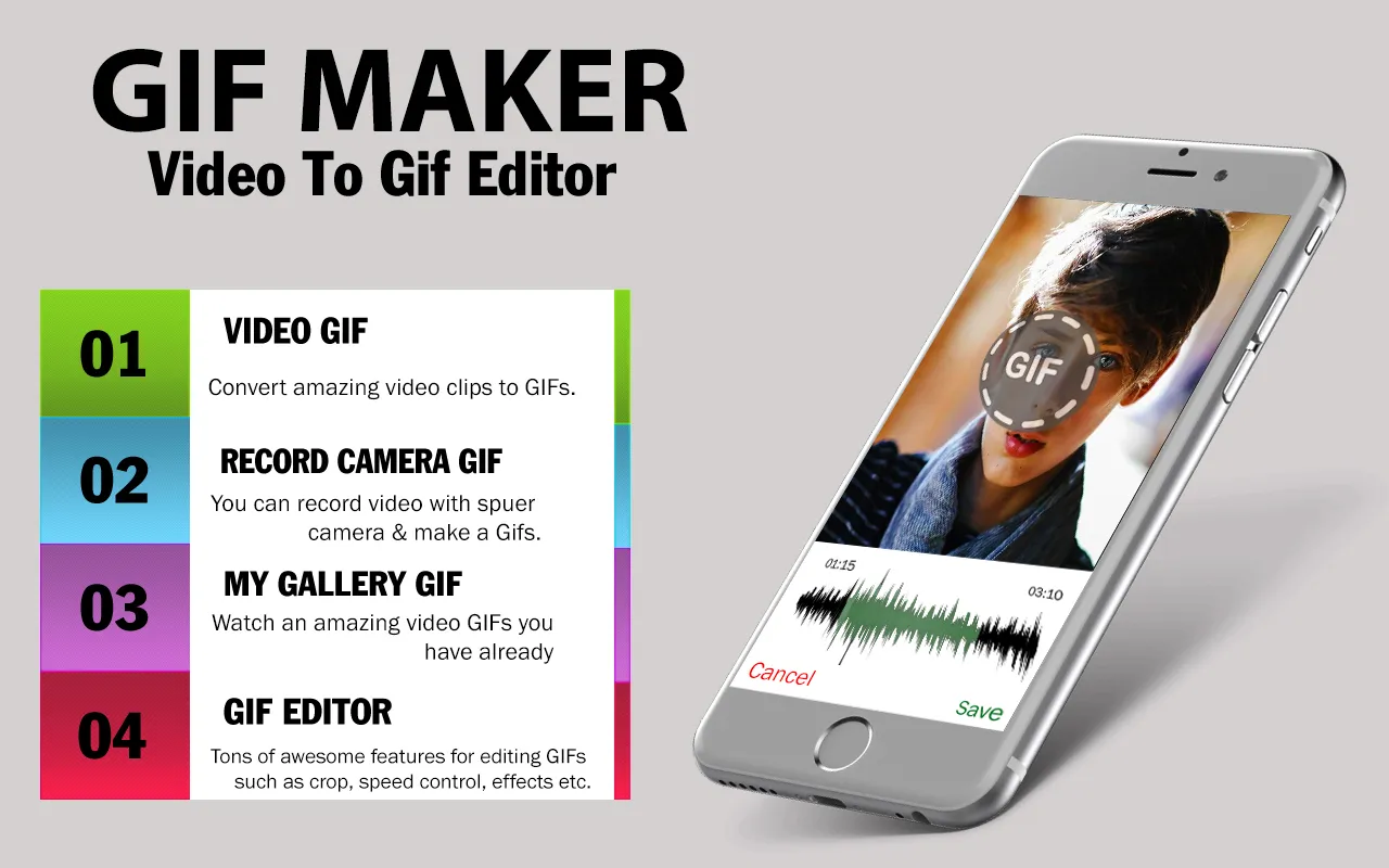 GIF Maker, Video to GIF Editor | Indus Appstore | Screenshot