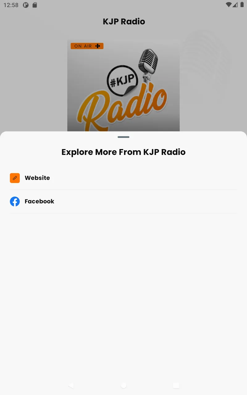 KJP Radio | Indus Appstore | Screenshot