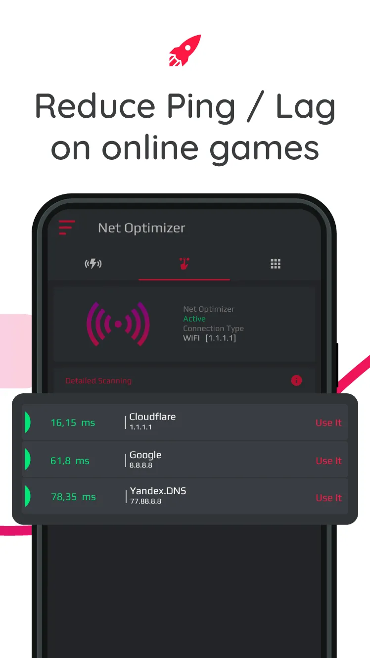 Net Optimizer: Optimize Ping | Indus Appstore | Screenshot