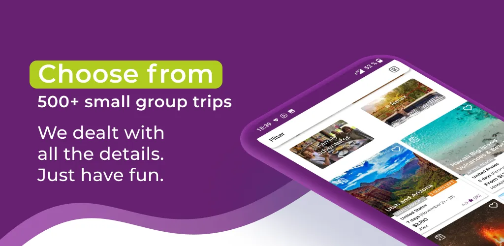 YouTravel.me Small group trips | Indus Appstore | Screenshot