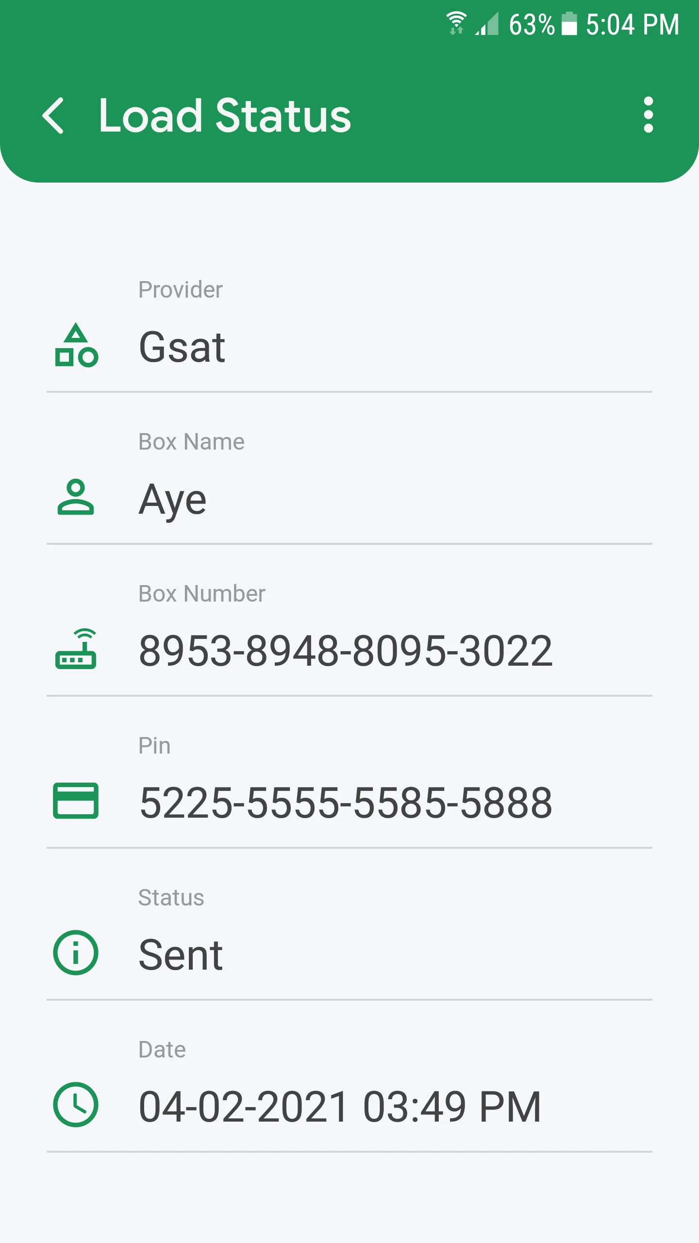 BoxLoad - Cignal Gsat Loading | Indus Appstore | Screenshot