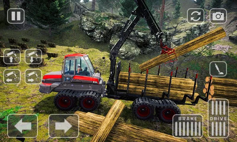 Lumberjack Simulator Truck Sim | Indus Appstore | Screenshot