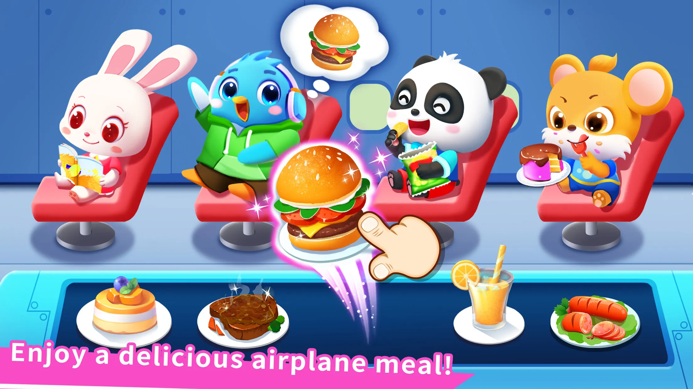 Baby Panda's Airport | Indus Appstore | Screenshot