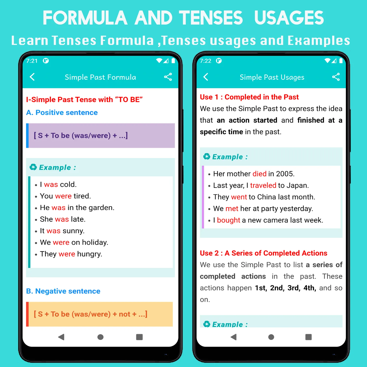 All English Tenses | Indus Appstore | Screenshot