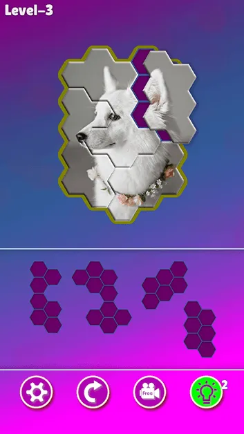 Dogs Jigsaw! - Hexa Puzzle | Indus Appstore | Screenshot