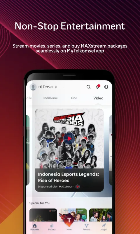 MyTelkomsel - Buy Package | Indus Appstore | Screenshot