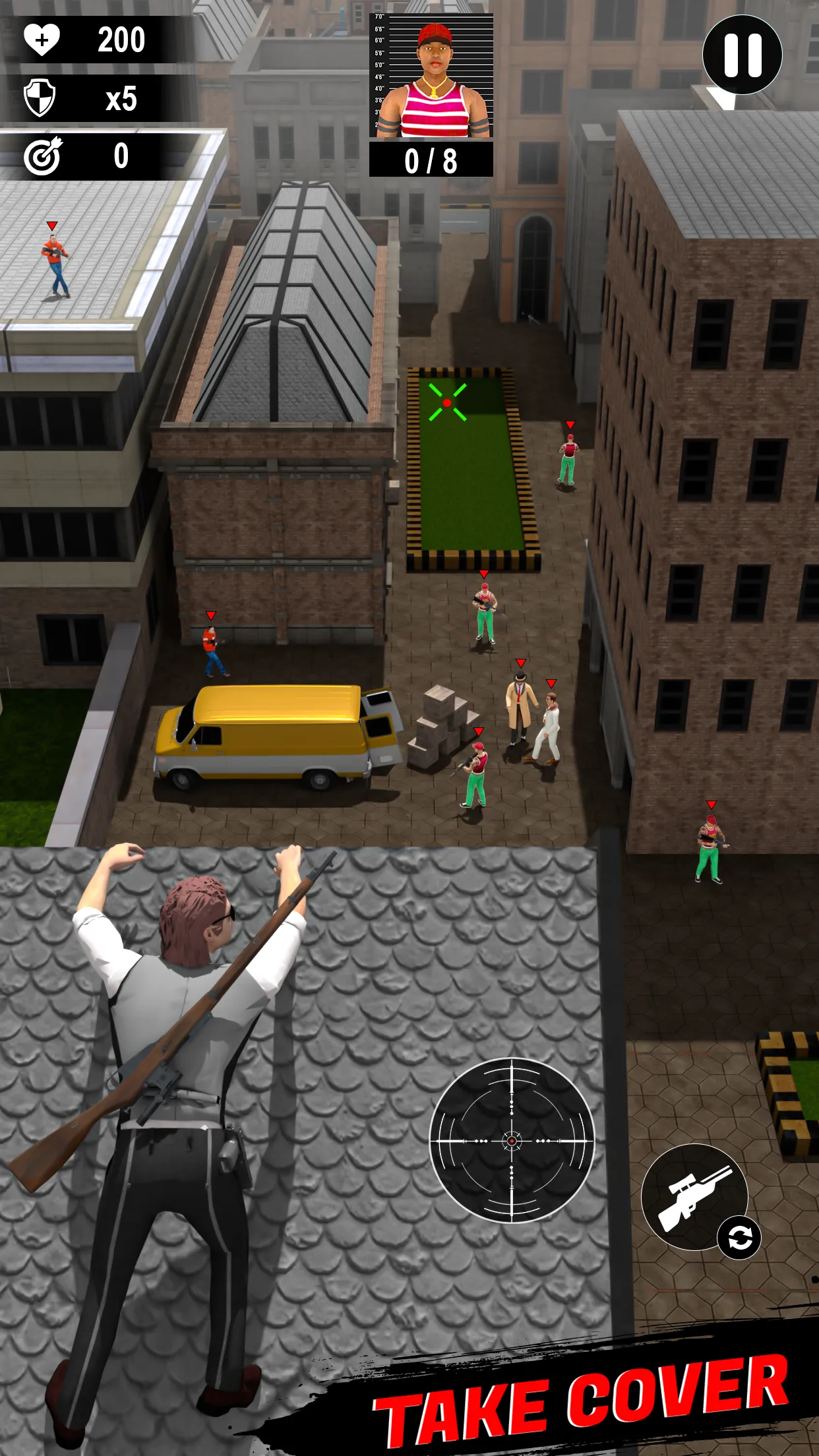 Hitman Sniper 3D Shooting Game | Indus Appstore | Screenshot