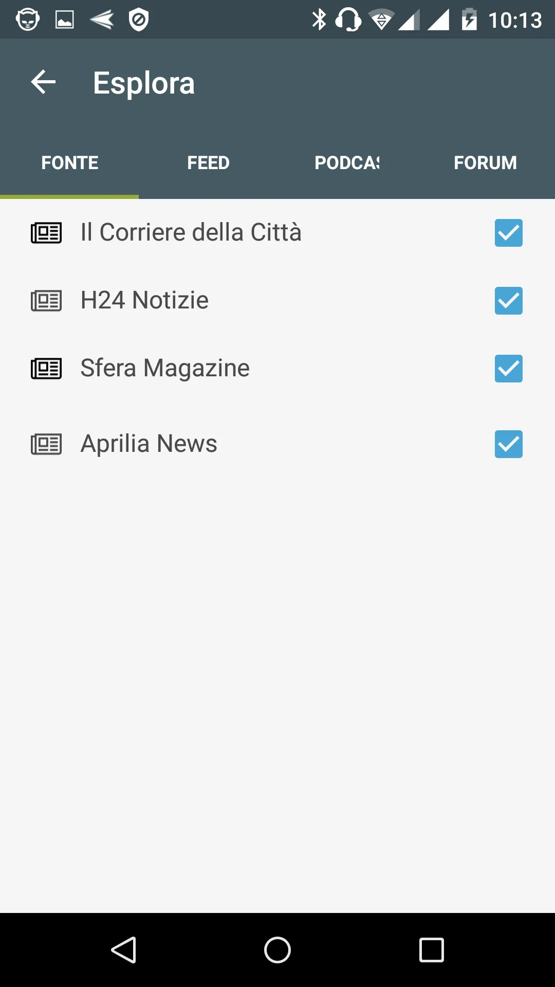 Aprilia notizie locali | Indus Appstore | Screenshot