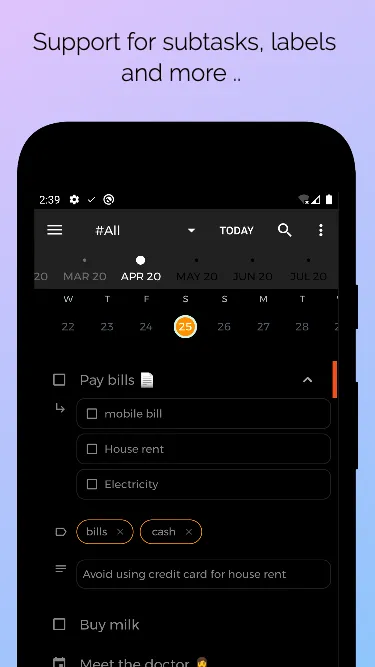 OrganizeMe: ADHD Bujo | GenAI | Indus Appstore | Screenshot