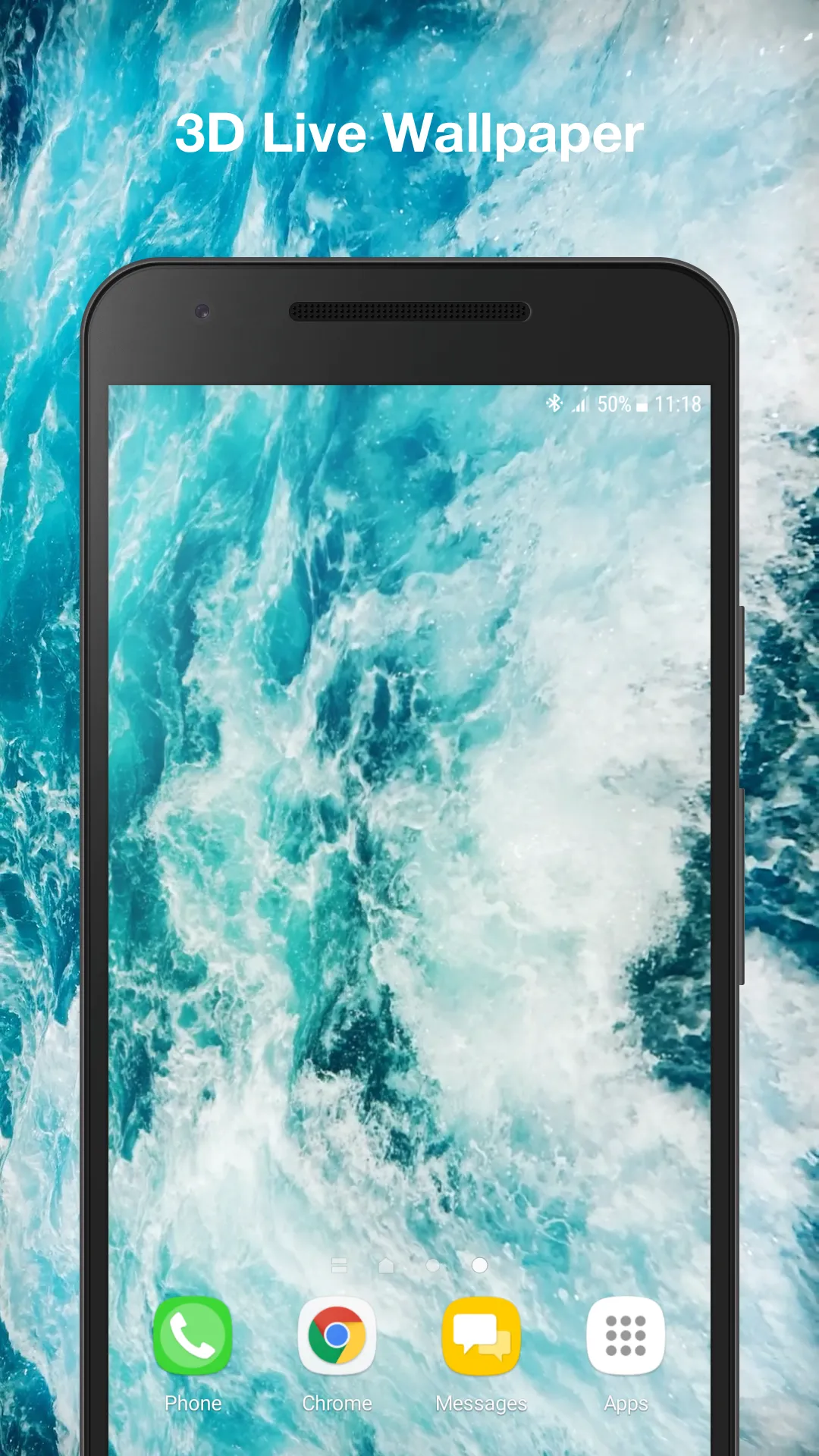 Ocean Waves Hd Live Wallpaper | Indus Appstore | Screenshot