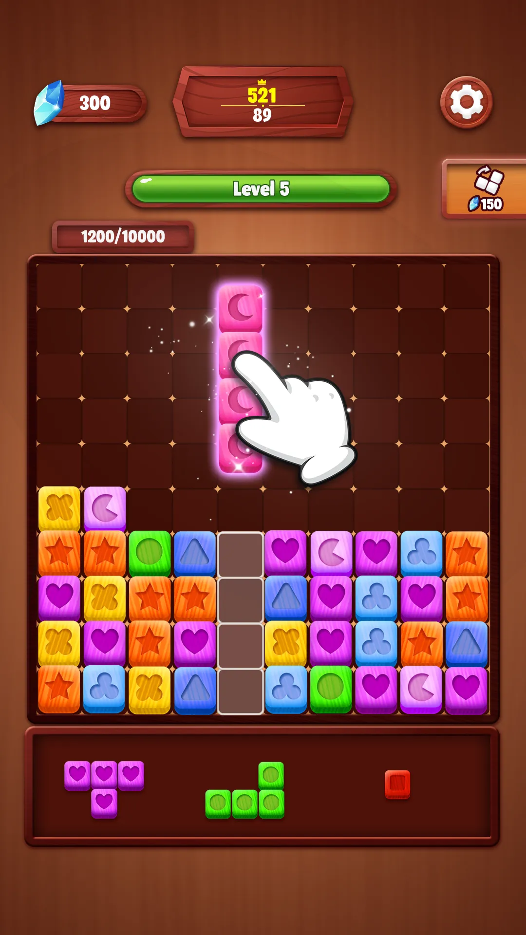 Woody Block Color Blast | Indus Appstore | Screenshot