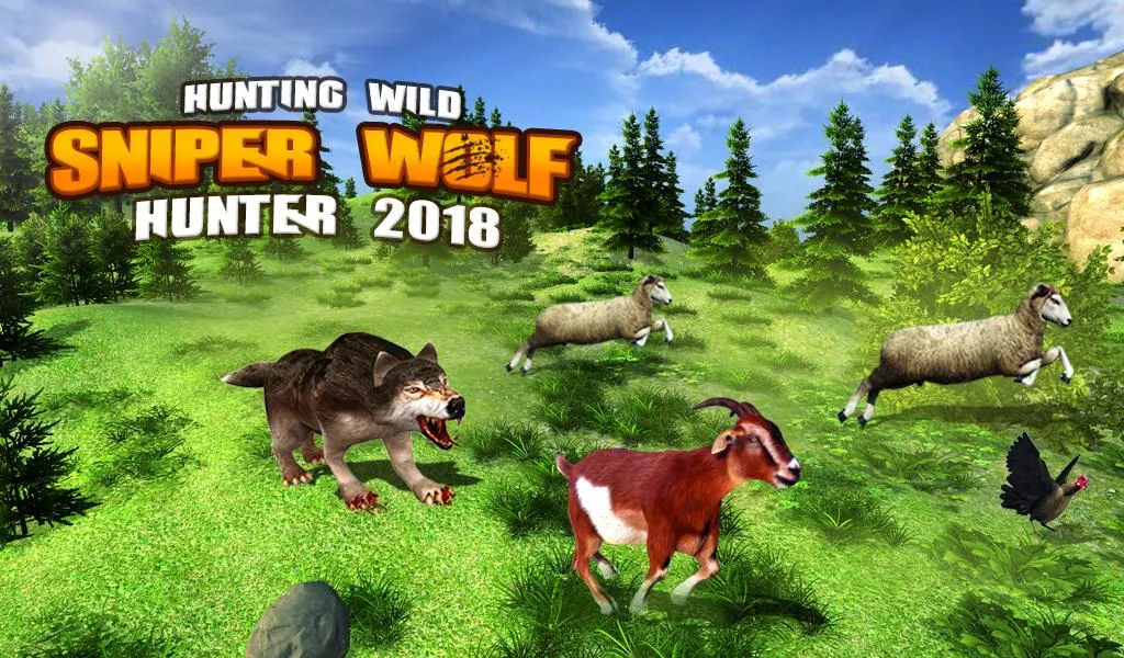 Hunting Wild Wolf Sniper 3D | Indus Appstore | Screenshot