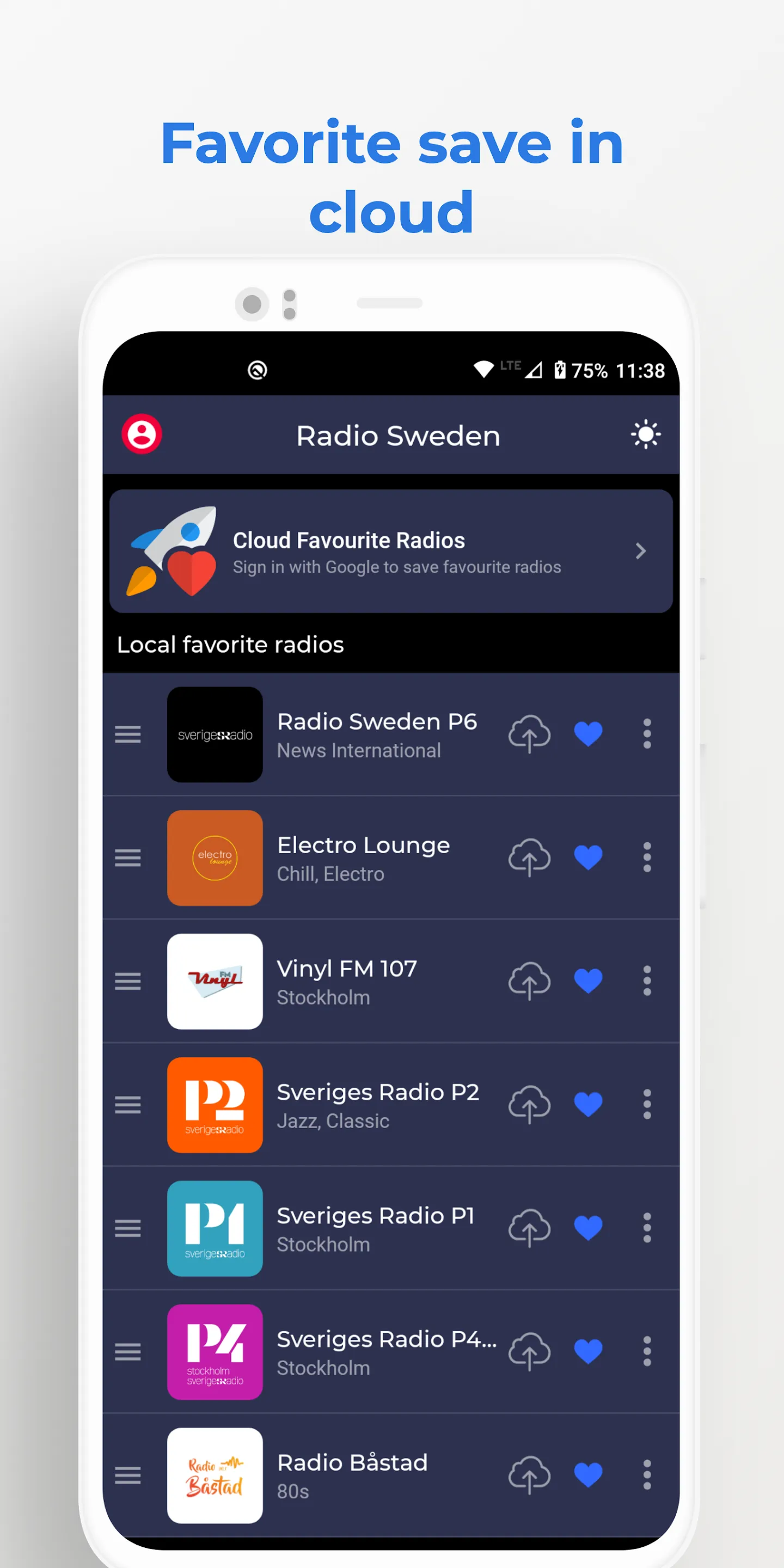 Radio Sweden | Indus Appstore | Screenshot