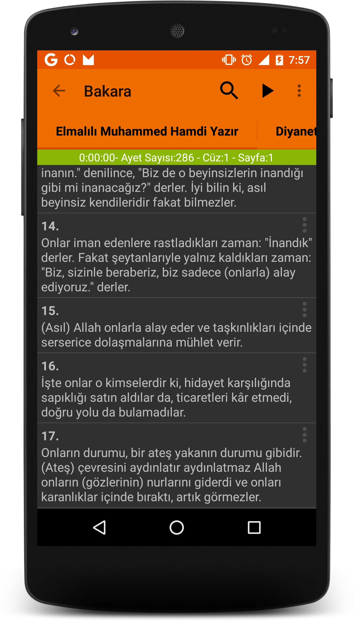 Ayet Bul Kuran ı Kerim ve Meal | Indus Appstore | Screenshot