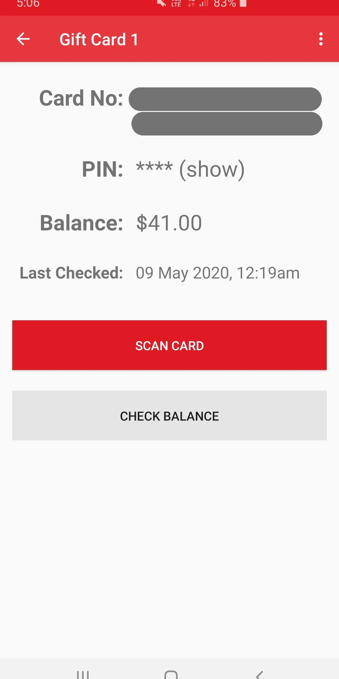 Coles Gift Card Balance UNOFFL | Indus Appstore | Screenshot