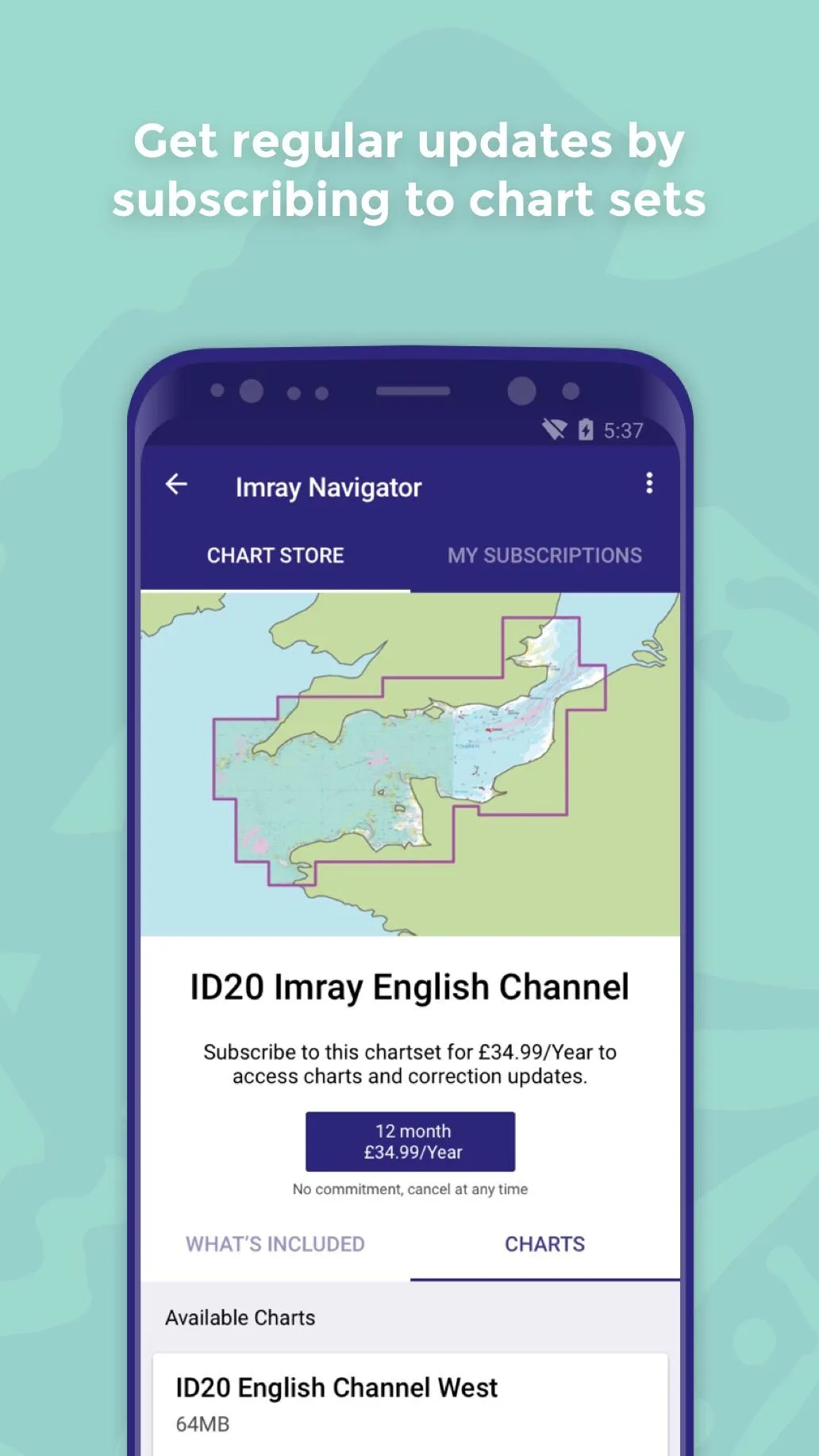 Imray Navigator | Indus Appstore | Screenshot