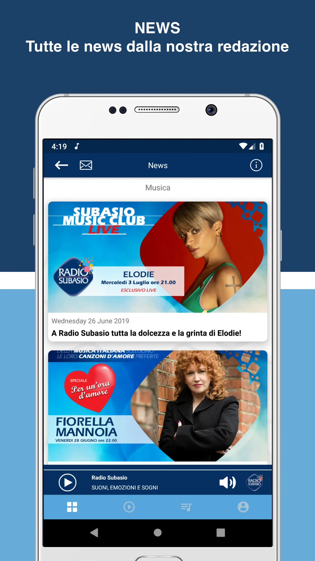 Radio Subasio | Indus Appstore | Screenshot