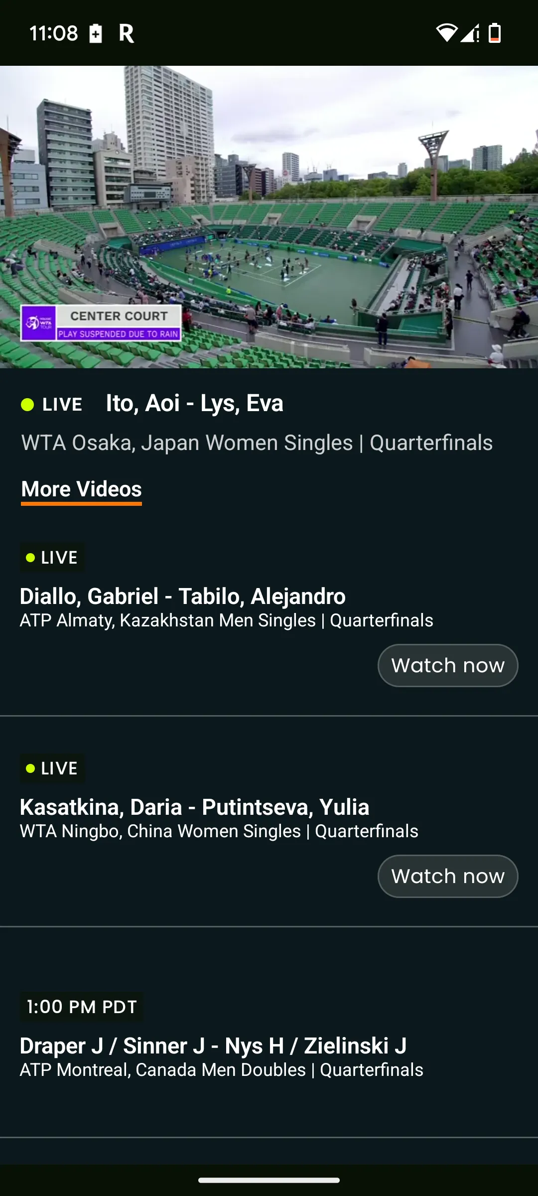 Tennis Channel | Indus Appstore | Screenshot