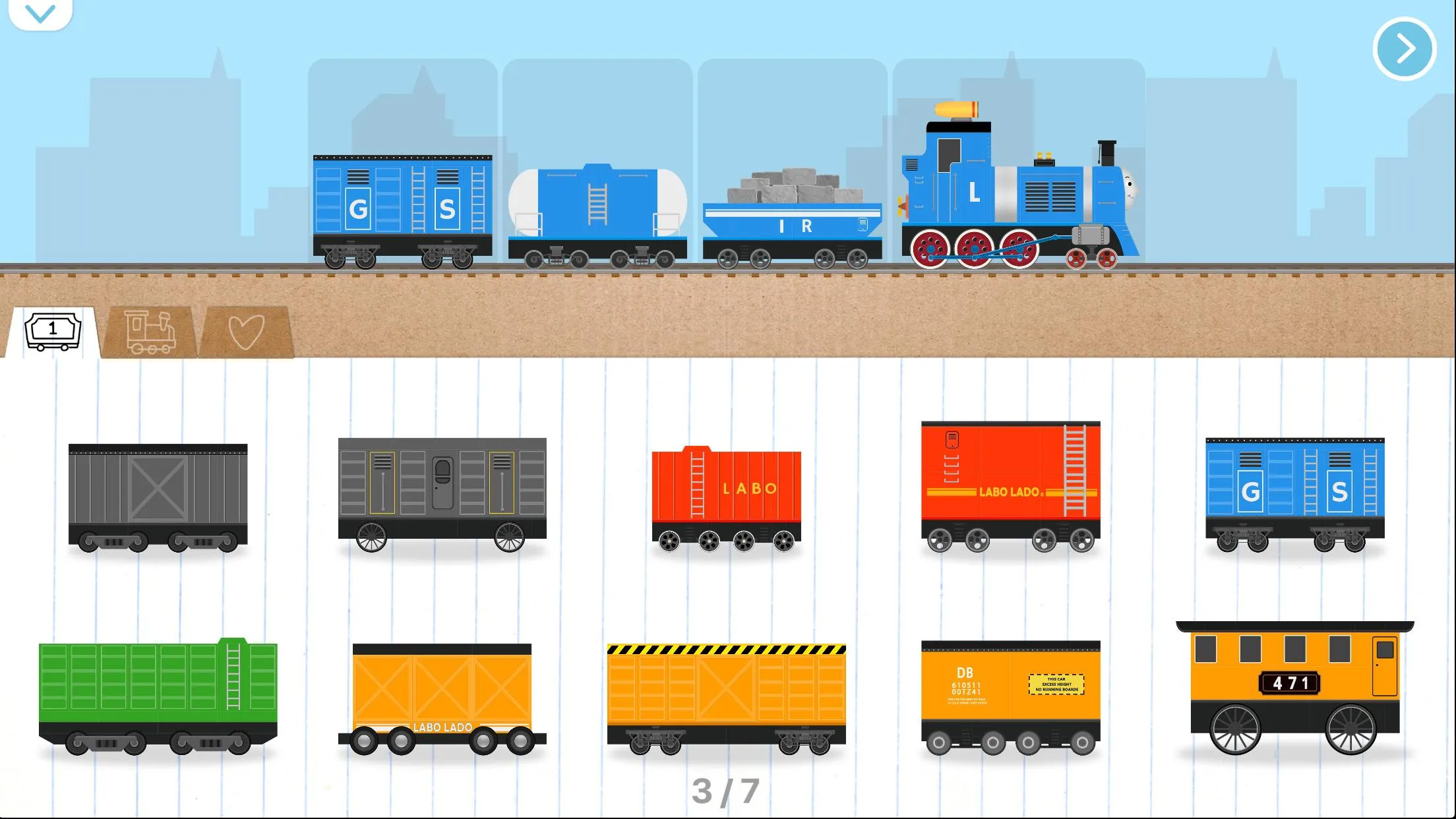 Labo Brick Train Game For Kids | Indus Appstore | Screenshot