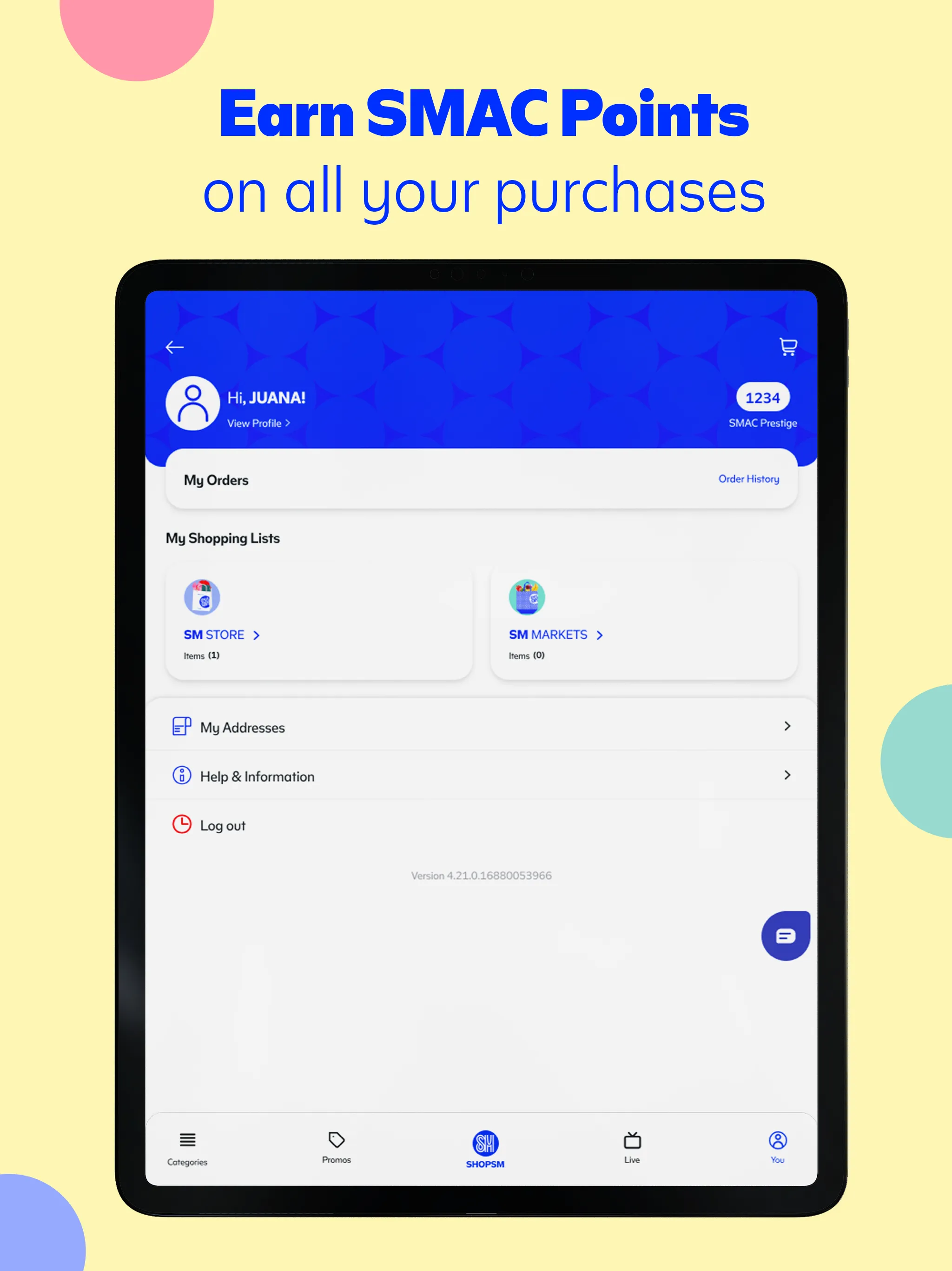 ShopSM | Indus Appstore | Screenshot