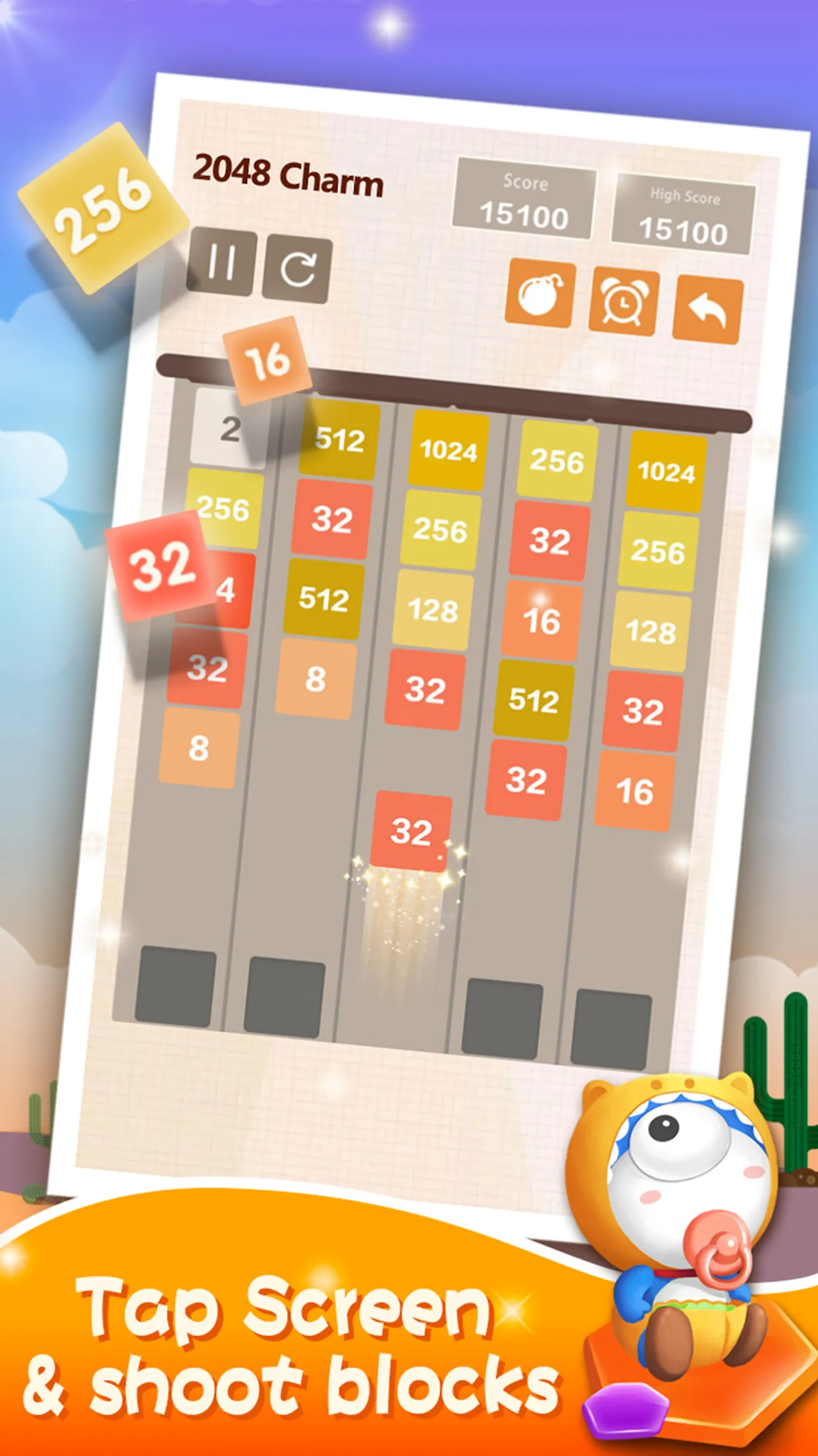 Number Charm: 2048 Games | Indus Appstore | Screenshot