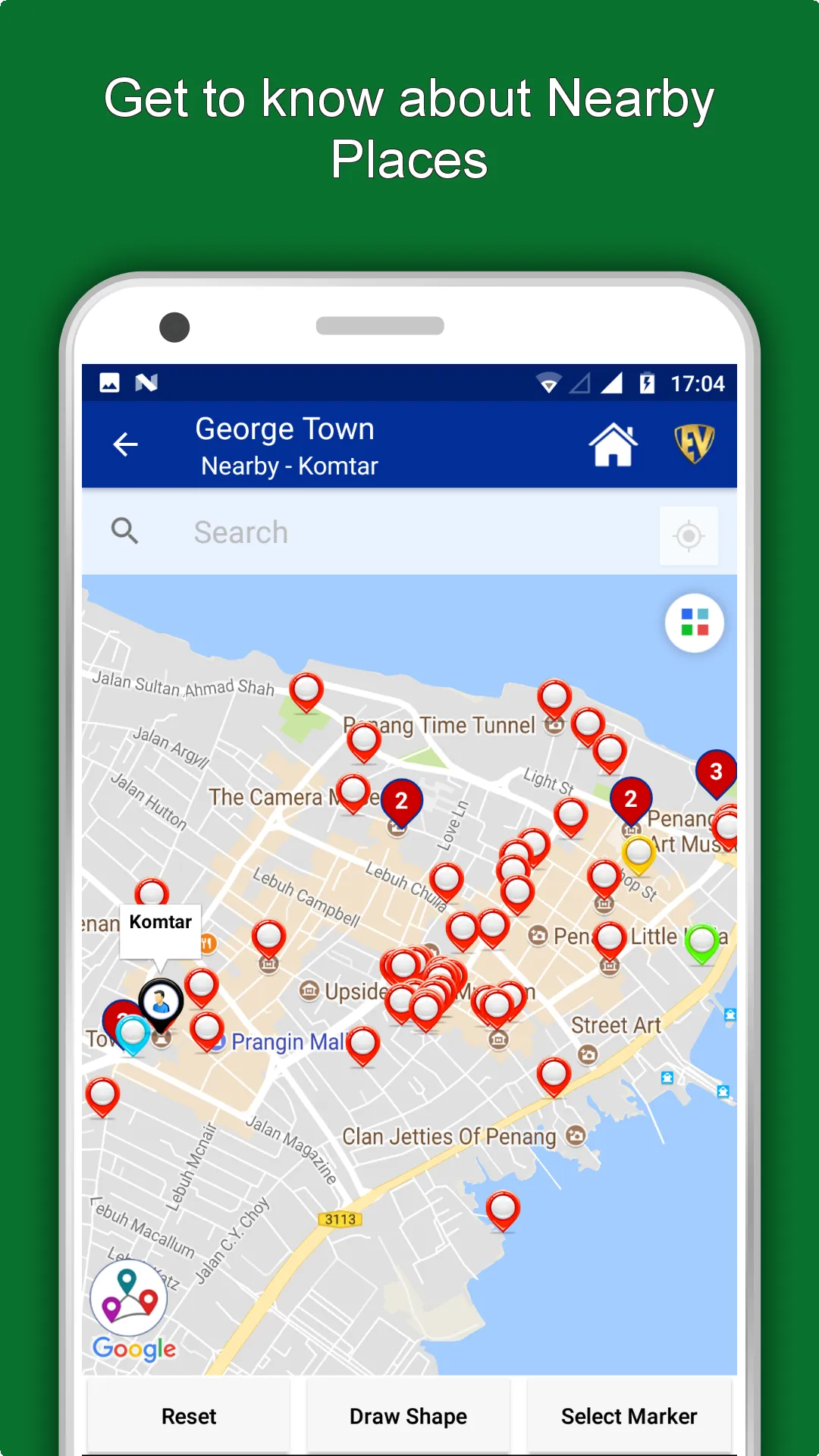 George Town Travel & Explore,  | Indus Appstore | Screenshot