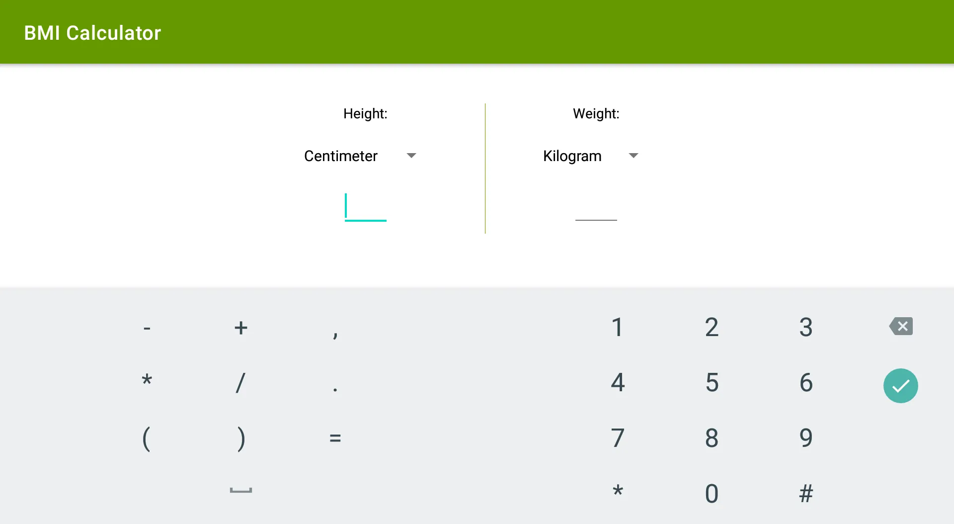BMI Calculator | Indus Appstore | Screenshot