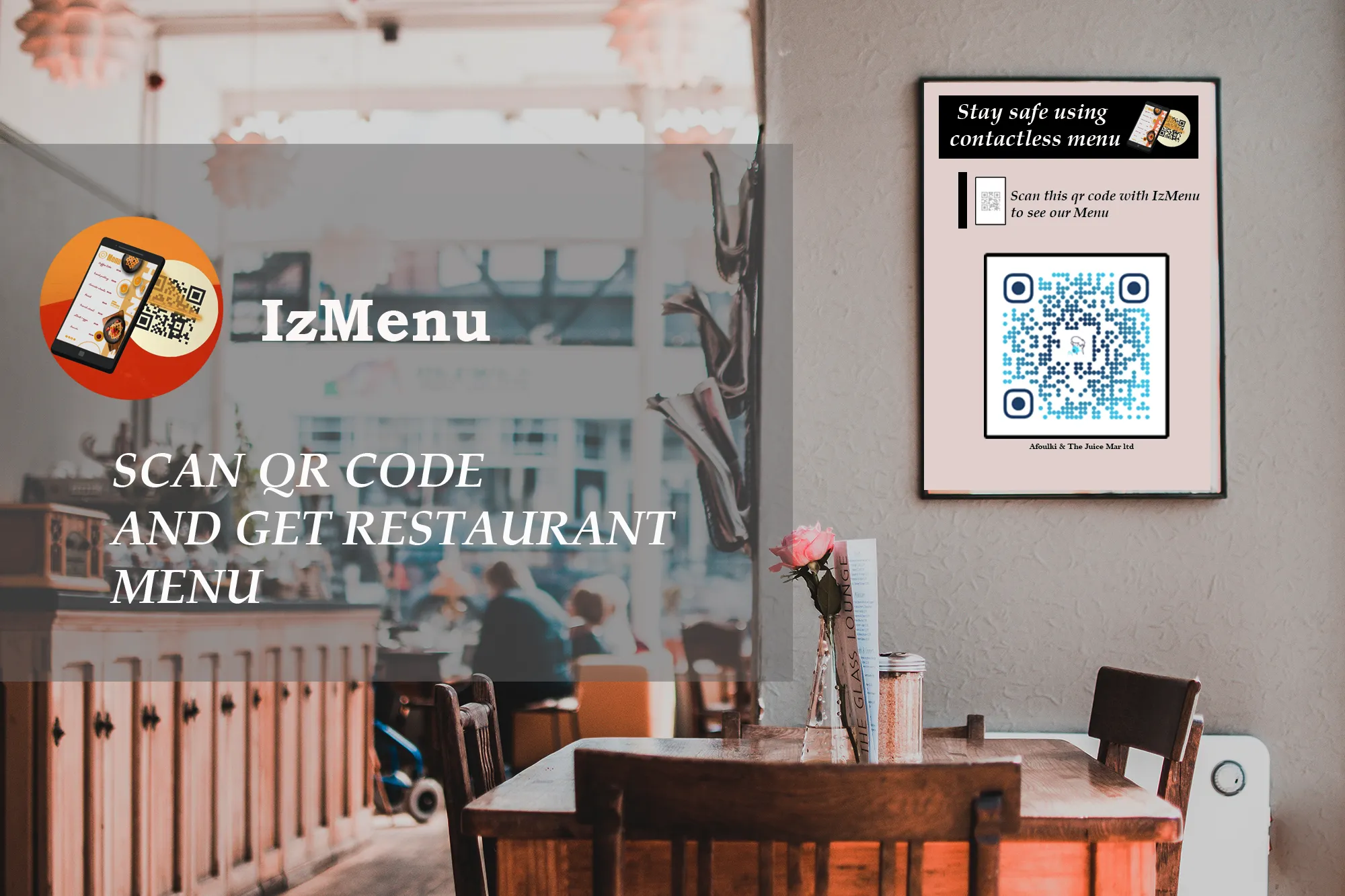 IzMenu: Menu QR code scanner | Indus Appstore | Screenshot