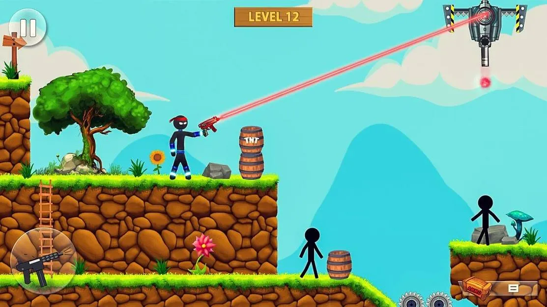 Stick Man: Shooting Game | Indus Appstore | Screenshot