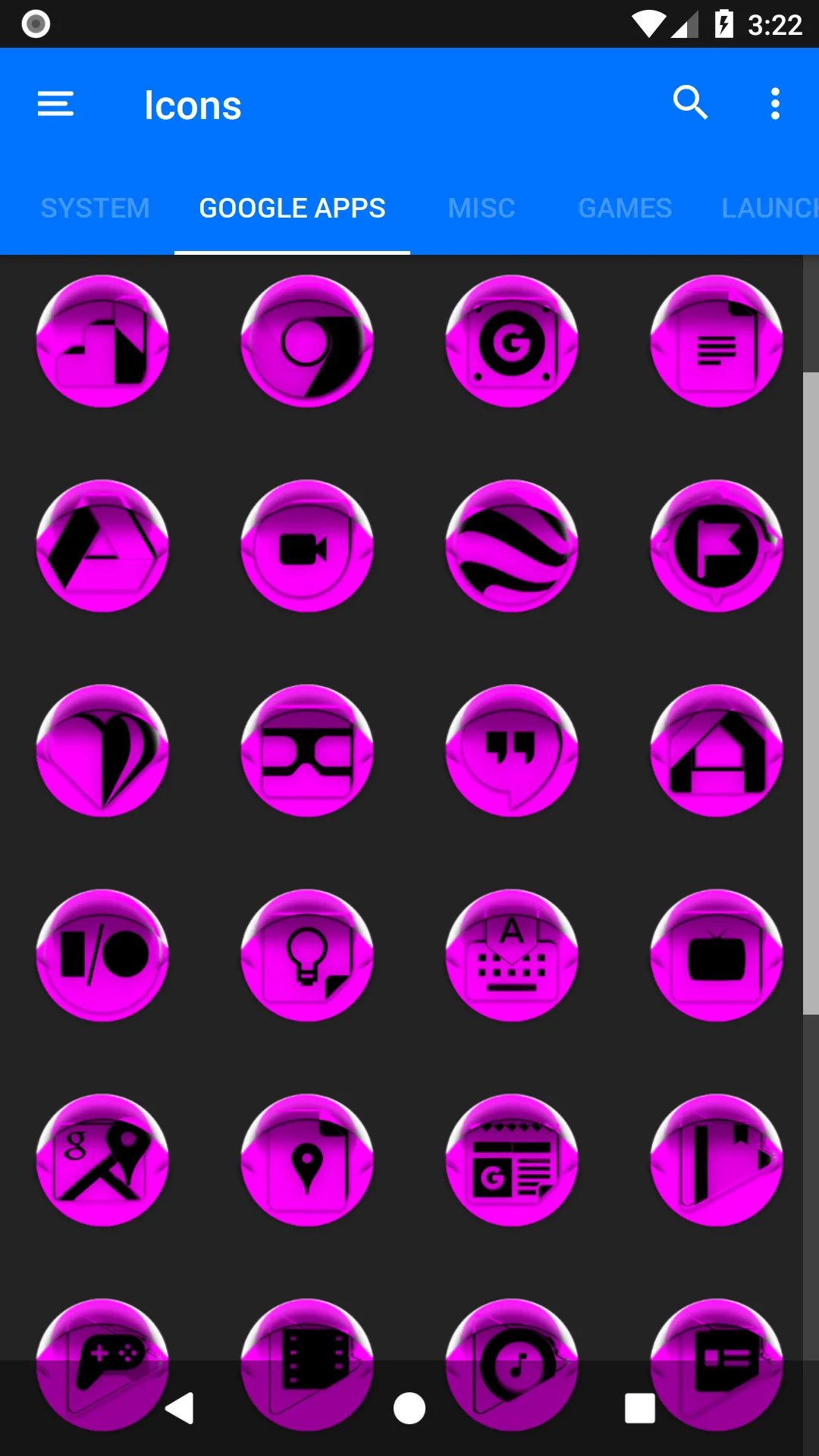 Pink Icon Pack Style 4 | Indus Appstore | Screenshot