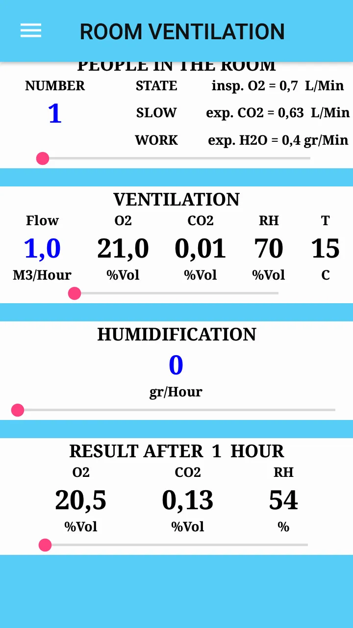 Calculation air oxygen | Indus Appstore | Screenshot