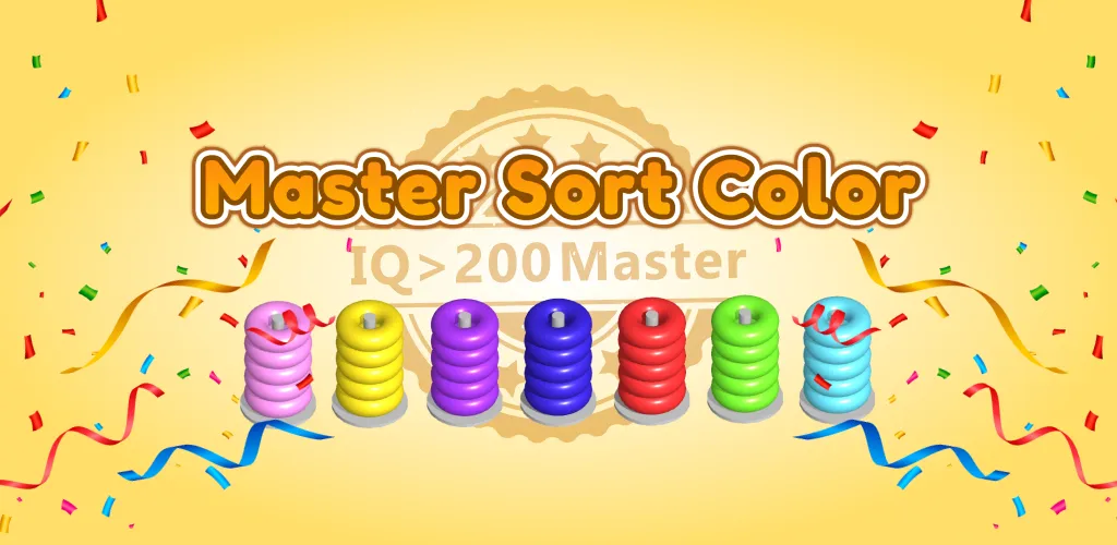 Color Hoop stack: 3D sort game | Indus Appstore | Screenshot